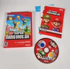 New Super Mario Bros. Wii (Nintendo Wii, 2009) - CIB w/ Inserts - *TESTED*