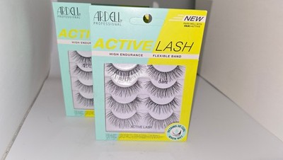 2 Pack Ardell Professional Active Lash Gainz False Eyelashes 8 Pairs Total