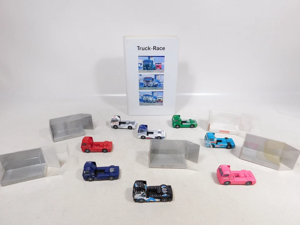 Lote de camiones de carreras Wiking 1:87 H0 MB Truck Race 441 temporada 94 etc #EG949-1 como nuevo Foto 2 de 4