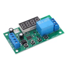 Pulse Counter Relay Board 0.1S To 9999999.9s 0.01s Relay Module Tool(12V) Part