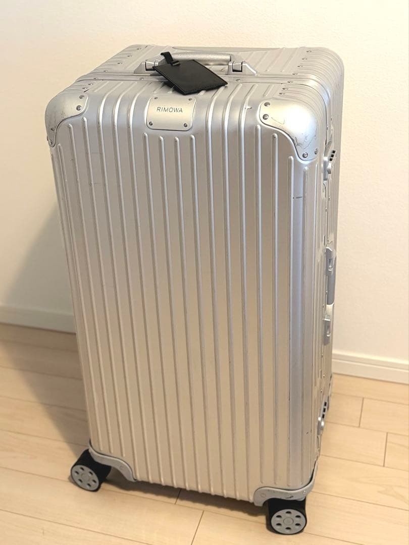 Rimowa Original Trunk Plus 105L Silver 4 wheels Carry Case