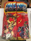 Vintage He-Man Masters of the Universe Carrying Case 1984 w/8 Figure Scare Glow