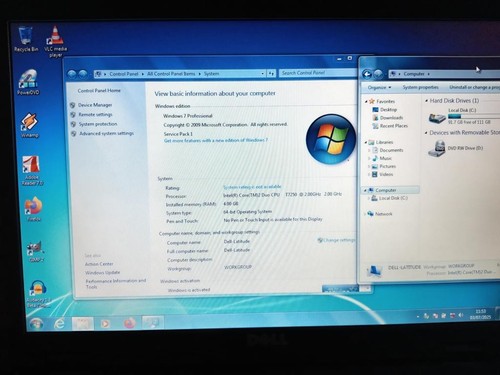 Dell Latitude E5500 Laptop - 4GB RAM - 120GB SSD - DVD-RW - Windows 7 Pro *READ - Picture 10 of 10