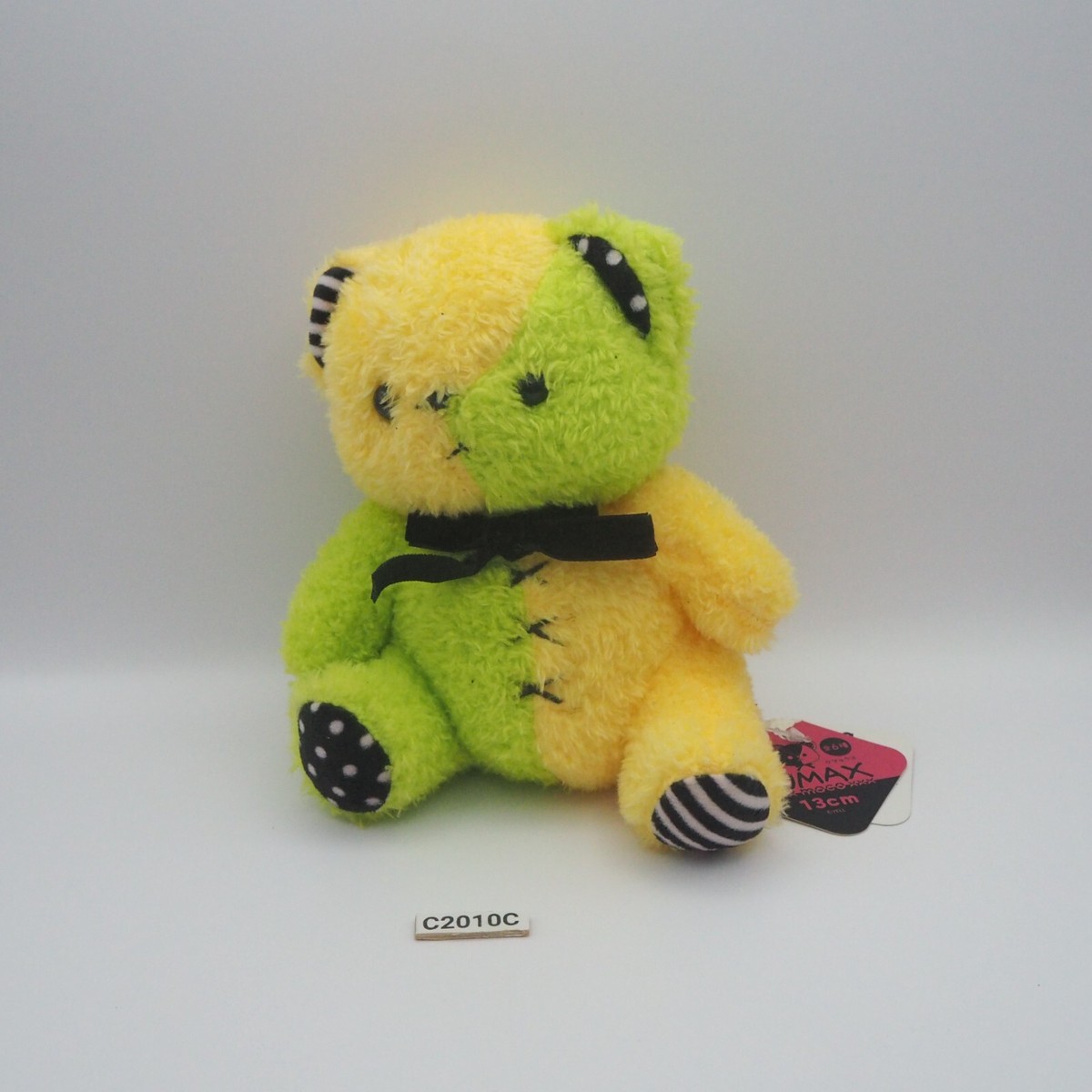 Kumax xxx 13cm C2010C Yell Bear Green Yellow Plush 6