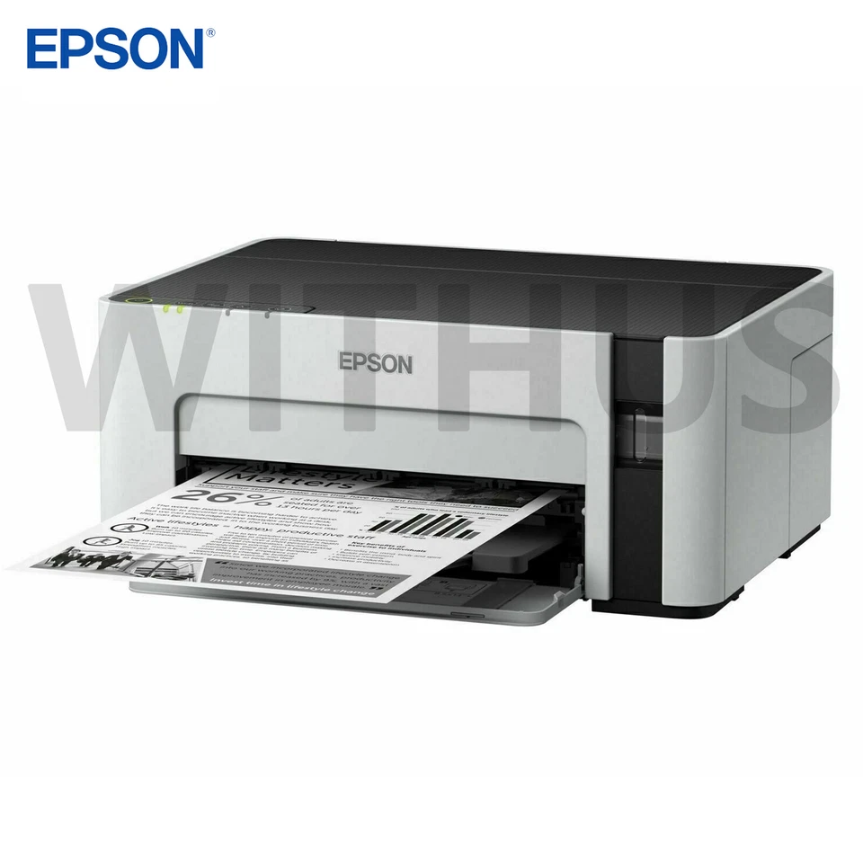 EPSON EcoTank M1120 Mono Ink Tank System Printer Wi-Fi 100V~240V Monochrome Ink= - Image 2 of 4