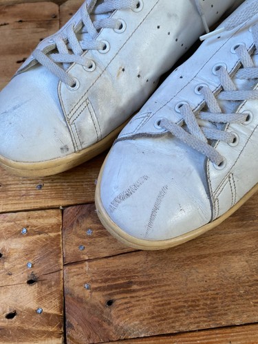 Rare Vintage 80's Adidas stansmith made in canada sz 11.5 - Picture 2 of 19