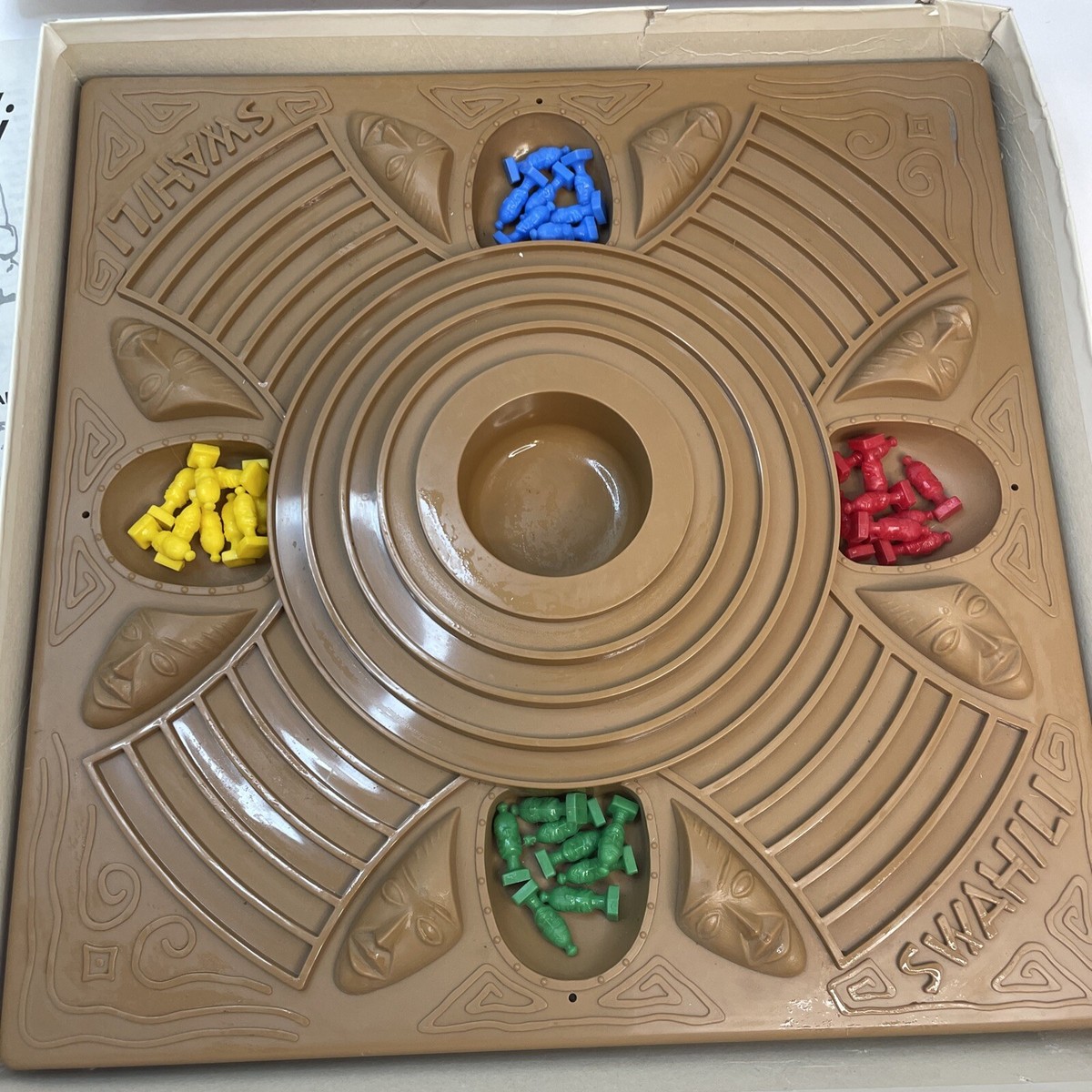 Milton Bradley Swahili African Culture Heritage Board Game '68