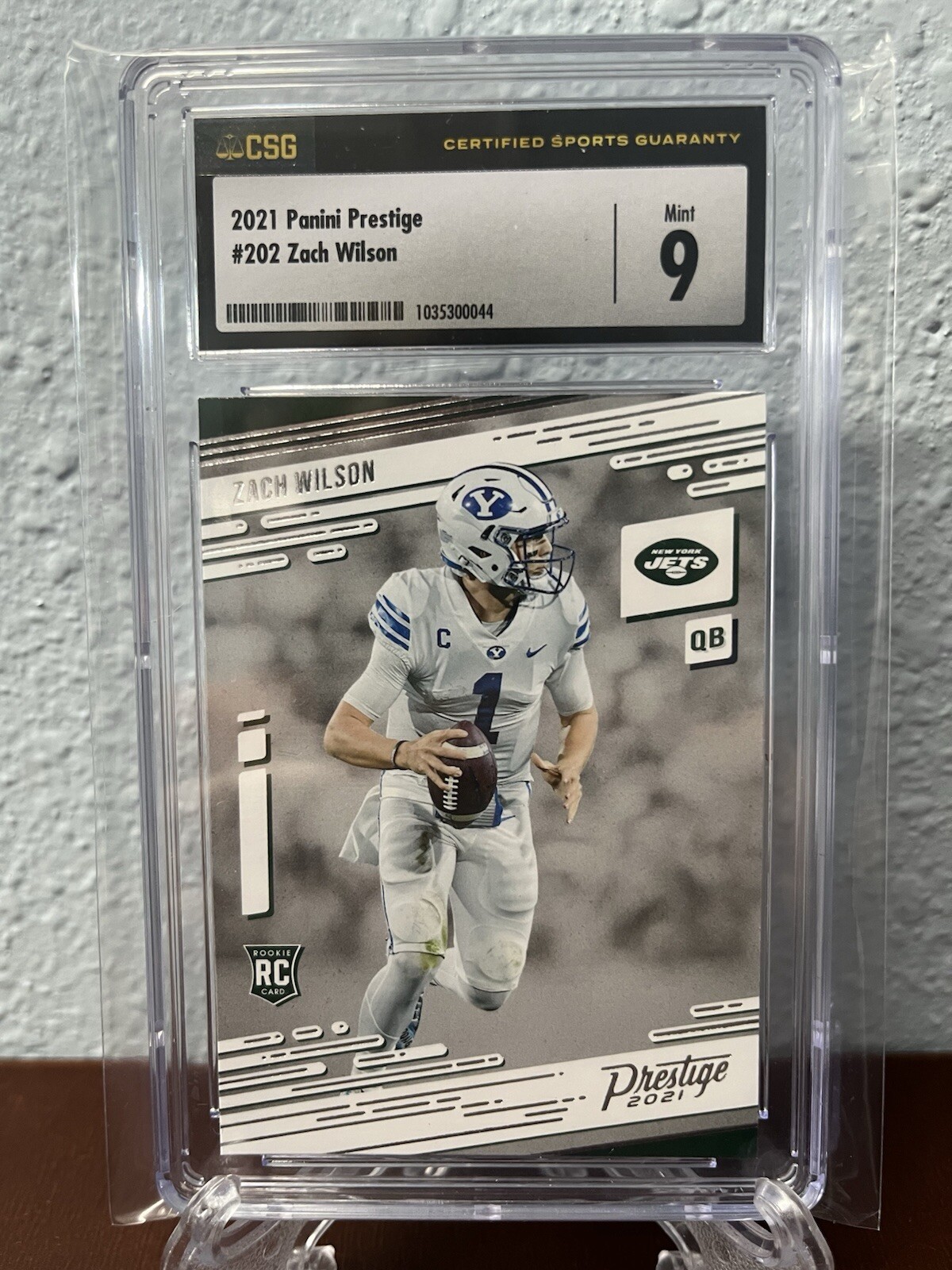 2021 Panini Prestige - Rookies #202 Zach Wilson (RC)