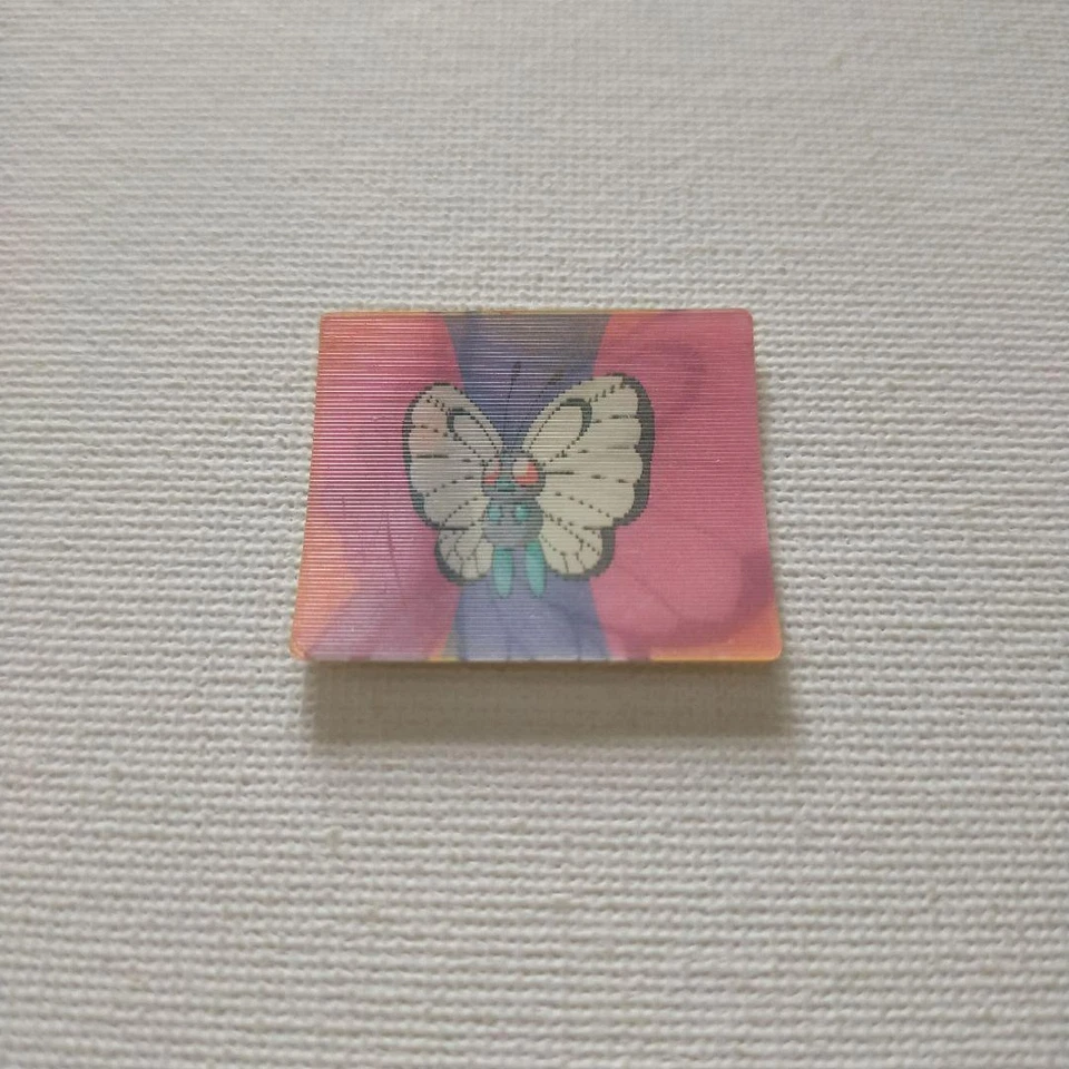 Pokemon Meiji Zoom Up Seal Sticker Butterfree Pokemon Card Japanese - Image 2 of 4