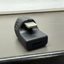 LOT OF 10 180 Degree Lightning Male to Female adapter 180LTAD