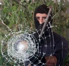 DIY 30"X1'/ROLL CLEAR UV SECURITY FILM SHATTERPROOF PROFESSIONAL GRADE