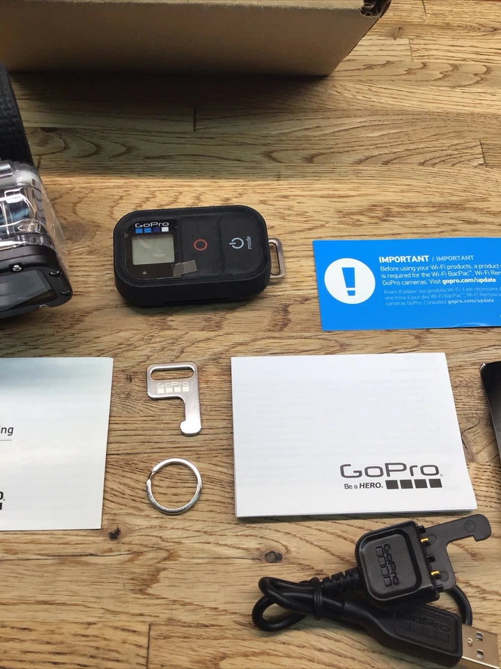 GoPro Control Remoto 1.0 y Carcasa de Muñeca Paquete Nuevo Antiguo Stock C-1 Foto 3 de 4