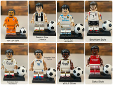 Footballer Style Figures - Ronaldo, Messi & more