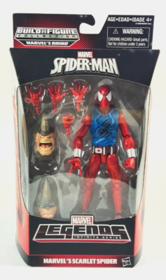 Hasbro Marvel Legends Infinite Rhino Series Spider-Man : Scarlet
