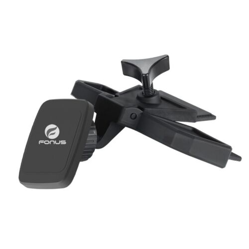 CD Slot Car Mount Magnetic Holder Swivel Dock Strong Grip CD for Smartphones - Afbeelding 1 van 1