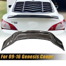 For 09-16 12 Hyundai Genesis Coupe Duckbill Rear Trunk Spoiler Wing Carbon Look