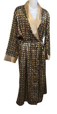 Vintage  Rare   VICTORIA SECRET Satin Long Robe Kimono Gown M