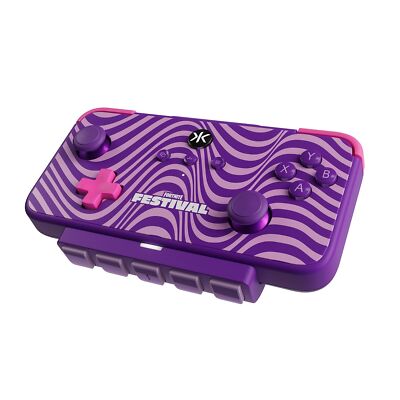 CRKD NEO S Controller Purple Wave for Nintendo Switch, PC, Mobile, Smart TV (...