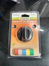 New Range Kleen 8111 Black Electric Range and Oven Replacement Knob Kit