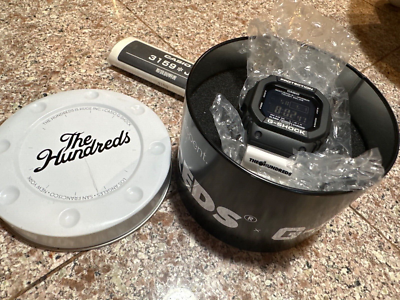 New CASIO G-SHOCK GW-M5610TH-1 The Hundreds Collaboration