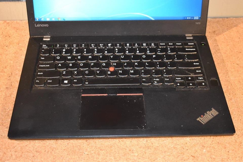 Lenovo ThinkPad T470 Core i5-6300U 2.4GHz 4GB 500GB HDD Windows 7 Pro 32-bit - Image 3 of 4