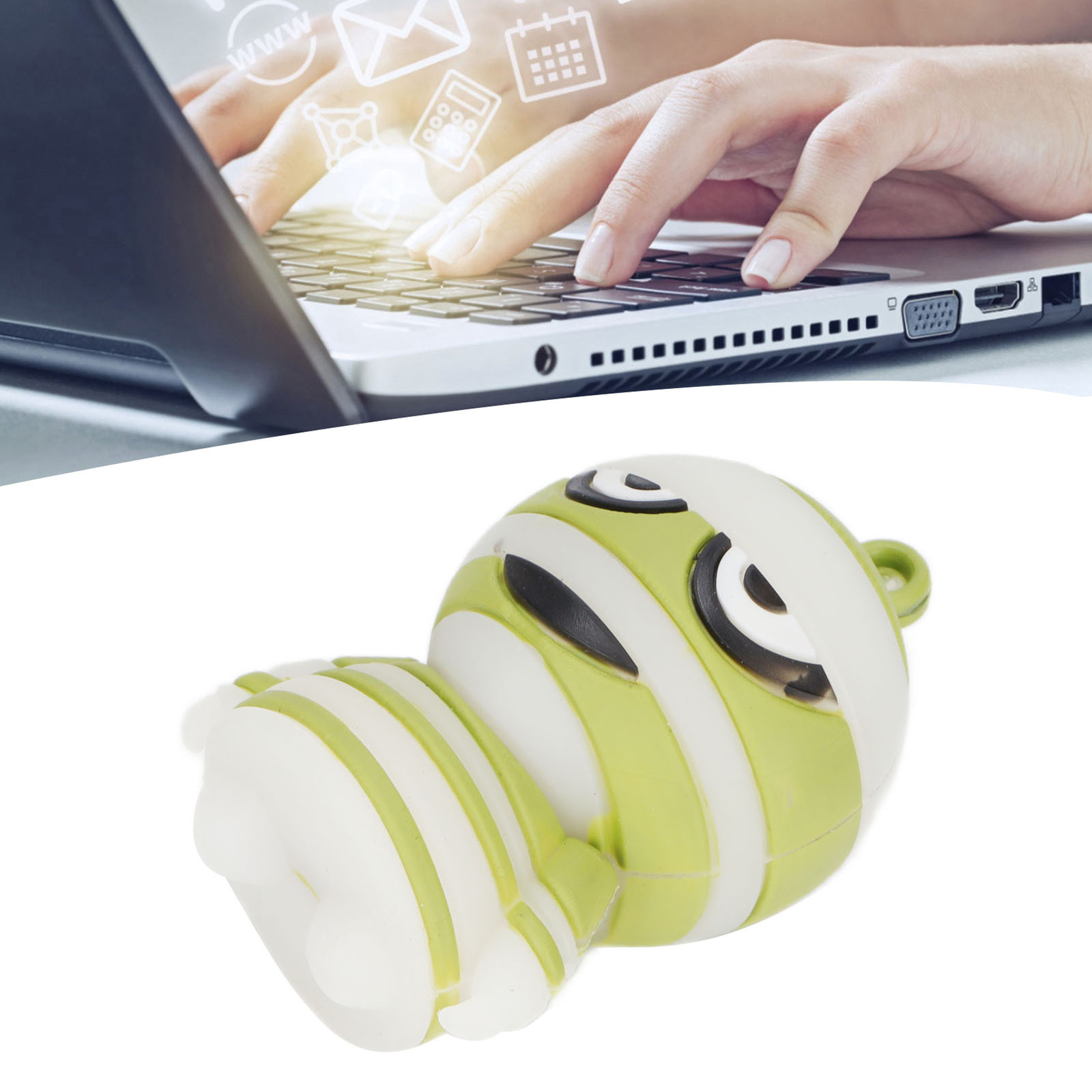 Flash Drives USB2.0 Hot Swap Data Transmission Waterproof U Disk For Office LJ