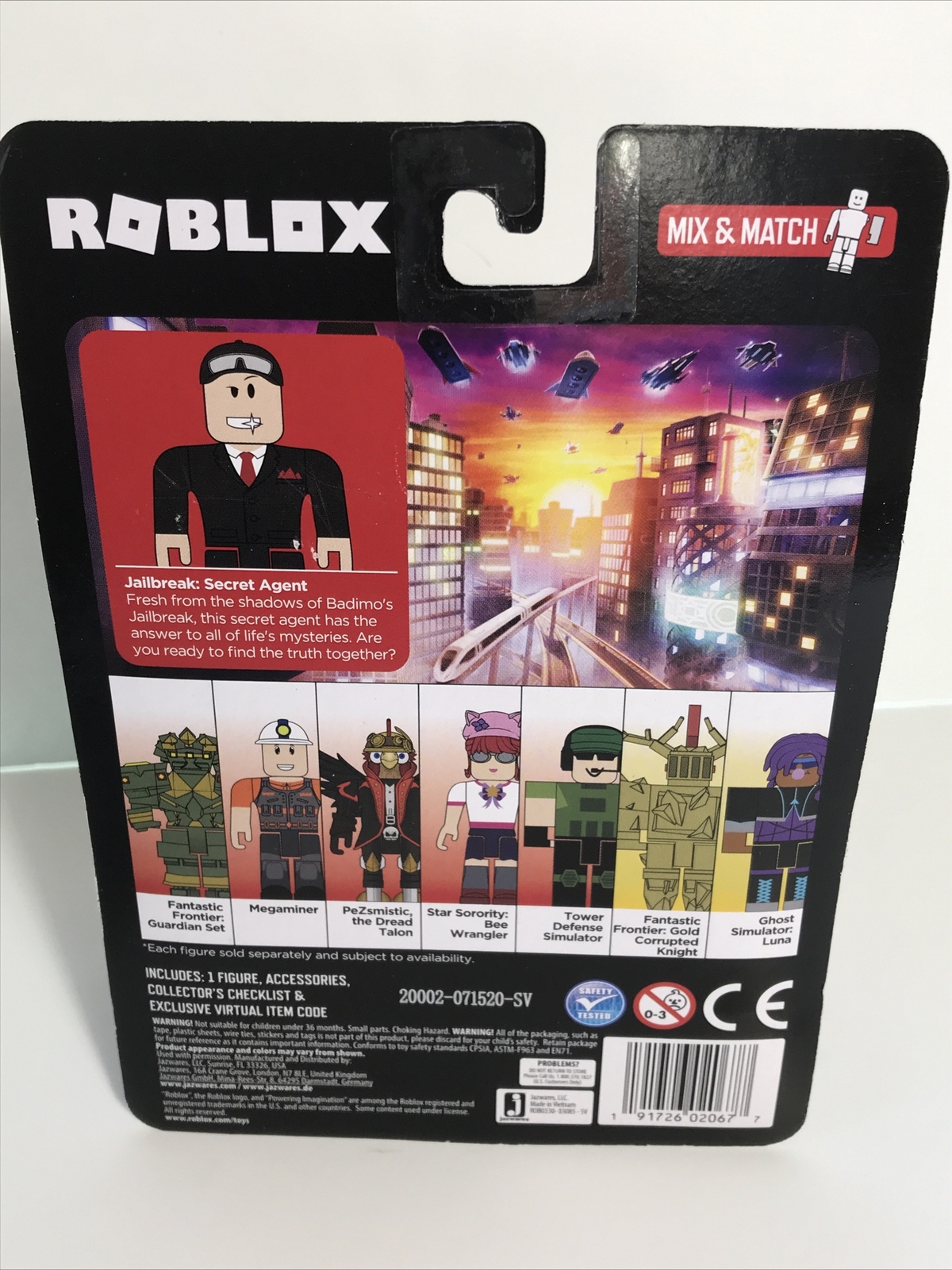 Boneco Roblox Jailbreak: Secret Agent - Boneco Roblox Jailbreak