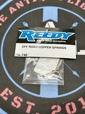 Team Associated. Reedy. Off Road Copper Springs. Item #740 New Old Stock.