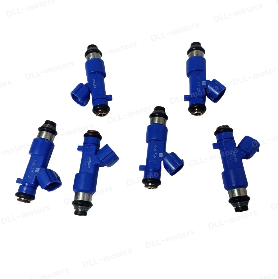 6X DENSO Fuel Injectors Fits For Nissan Infiniti G37 GTR 63570 14002-AN001 Foto 2 de 4