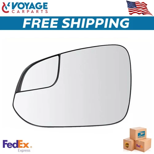 Exterior Mirror Glass Driver Side For 2016-2018 Toyota Rav4