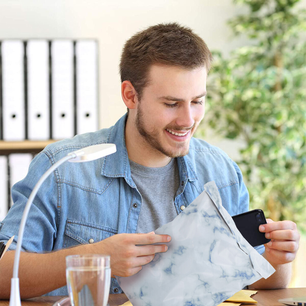 25pcs Mailing Shipping Bags Self Sealing Envelopes White Poly Mailers