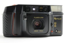 Excellent FUJI TELE Cardia Super DATE Point and shoot Compact FILM Camera READ