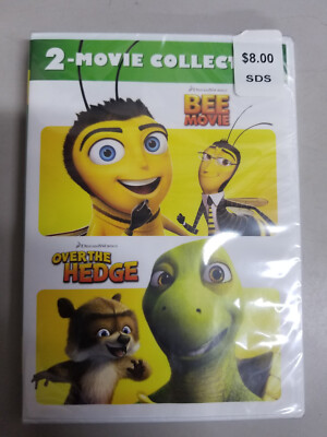 Bee Movie / Over the Hedge (DVD Movie) Double Feature Dreamworks