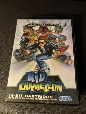 Kid Chameleon - Sega Mega Drive Game & Box- Good Condition