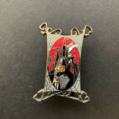 Spider Web Frame - Jack, Sally & Zero Disney Pin 63592