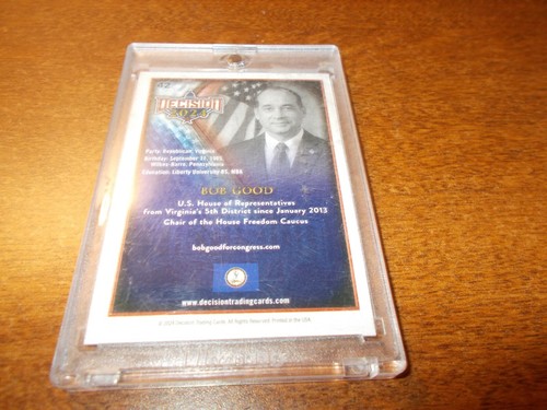Decision 2024 Election Day Stamp Blue # 42 Bob Good /5 - Picture 2 of 2