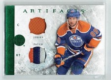 12-13 UD Upper Deck Artifacts  Sam Gagner  /24  Jersey--Patch 