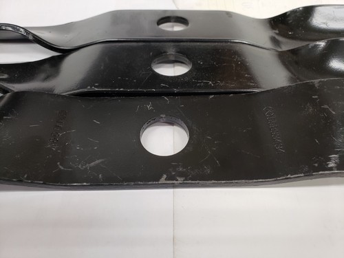 Qty/3 16-5/8" Genuine Kubota K5583-34340 Hi Lift Mower Blade 48" Cut - Picture 7 of 9