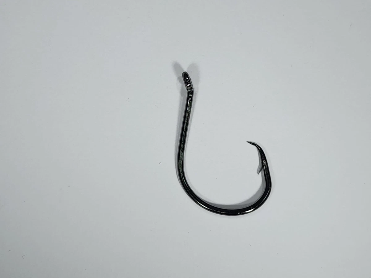 5x AFW Shark Grouper Stahlvorfach 3ft – 250 Lb Test Mit Mustad 14/0 Circle Hook, Fertig Montiert