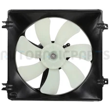 For 2008-2012 Honda Accord Passenger Radiator Condenser Cooling Fan Assembly