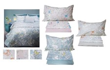 Completo lenzuola copriletto set letto 2 posti  1 posto e mezzo FARFALLE Fazzini