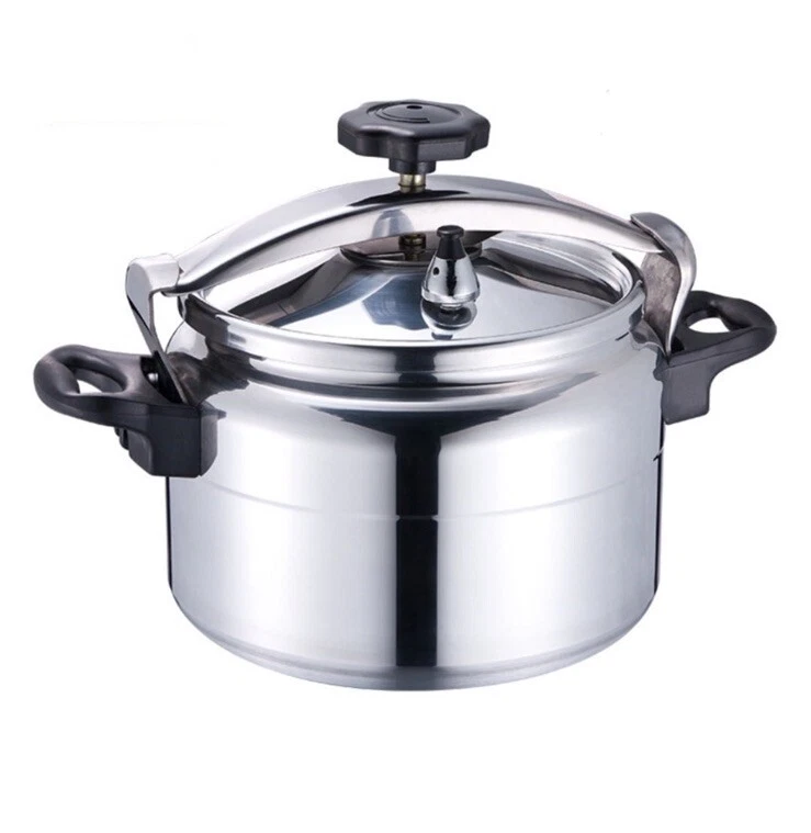Aluminum Explosion-Proof Pressure Cooker- 7L Capacity- Silver (7L)