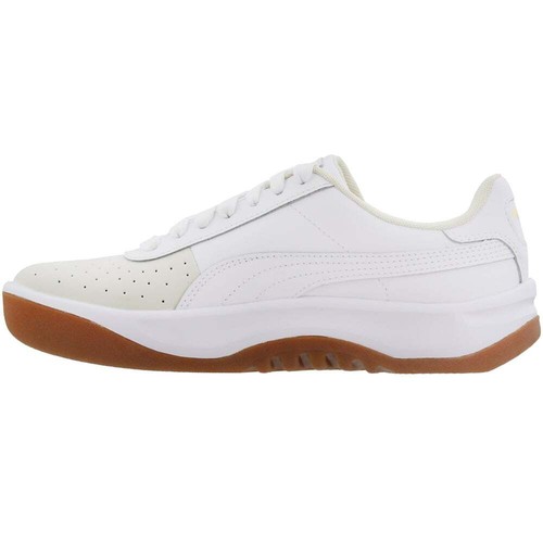 PUMA California Exotic Perforated Lace Up Womens White Sneakers Casual Shoes 36 - Picture 4 of 8
