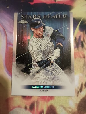 2021 TOPPS SERIES 1 STARS OF MLB CHROME AARON JUDGE NEW YORK