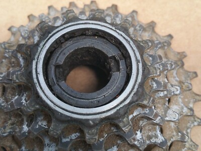 Vintage 80s Suntour 6 Speed Freewheel Mountain Bike 13-28