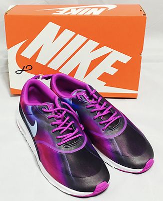 Nike Air Max Thea Print Women Shoes 599408 503 Violet Sz 6.5 8 8.5 9 9.5 10 NEW