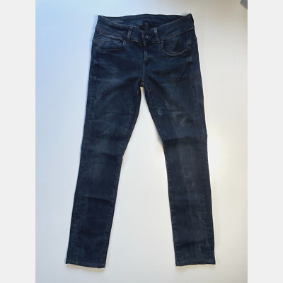 G-STAR RAW Midge Cody Mid Skinny Jean Womens 27x32 (Hemmed to 27'') Black