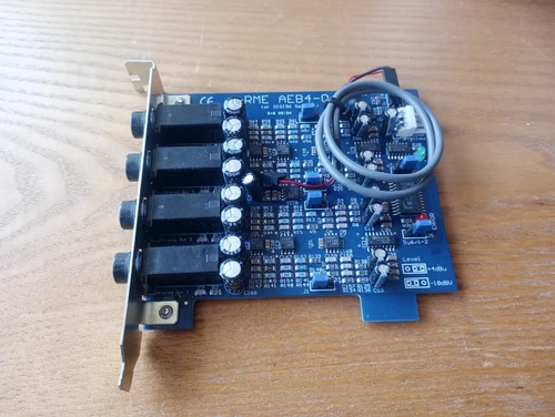 RME AEB4-0 Analog Expansion board for RME DIGI96 Series Internal Soundcards