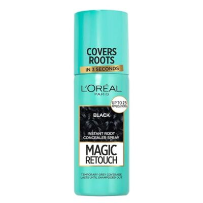 L'Oréal Paris Instant Root Concealer Spray Regrowth, Magic Retouch, 1 Black, 75m
