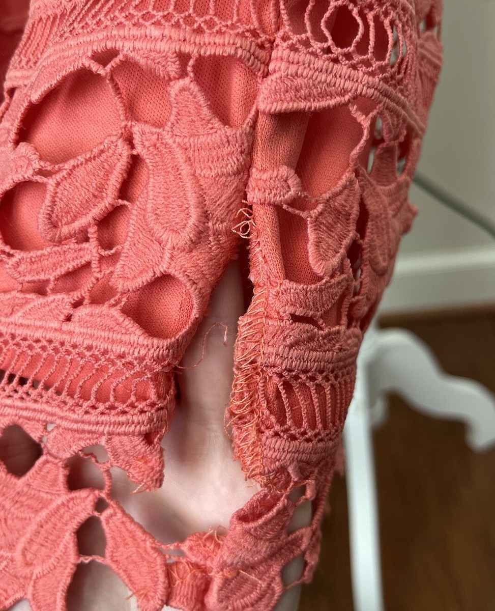 Astr The Label Coral Lace Dress- M | eBay Astr The Label Coral Lace Dress- M | eBay